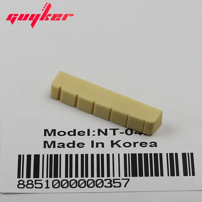 Slotted Guitar Nut ABS 43mm Nut For LP Guitars