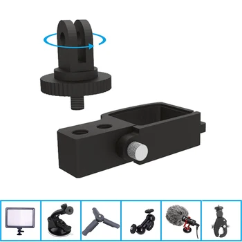 

For OSMO Pocket BASE Adapter Mount for DJI OSMO Pocket Tripod Selfie Stick Extension Module for Gopro Action Camera Accessories