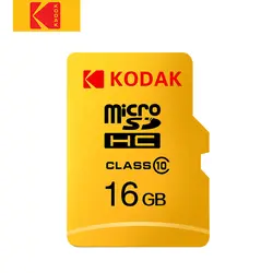 Kodak высоких Скорость 16 GB карта TF/Micro SD 32 Гб картао де memoria class10 U1 64 ГБ и 128 Гб флэш-карты памяти