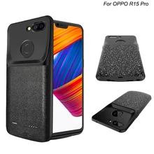 2018New высокое качество батарея чехол для OPPO R15 Pro 4700 мАч Внешний Банк питания зарядное устройство чехол для телефона