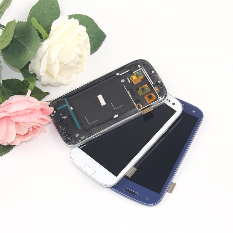 Warranty LCD For Samsung Galaxy SIII S3 i9300 Display Touch Screen Digitizer Assembly | Мобильные телефоны и аксессуары