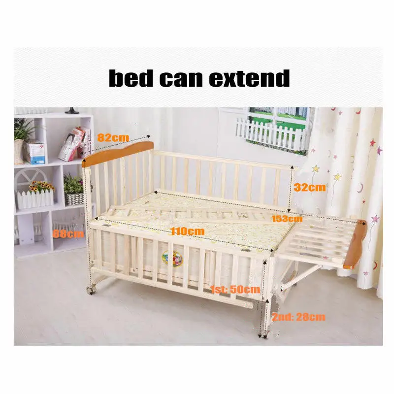 all in one cot bed