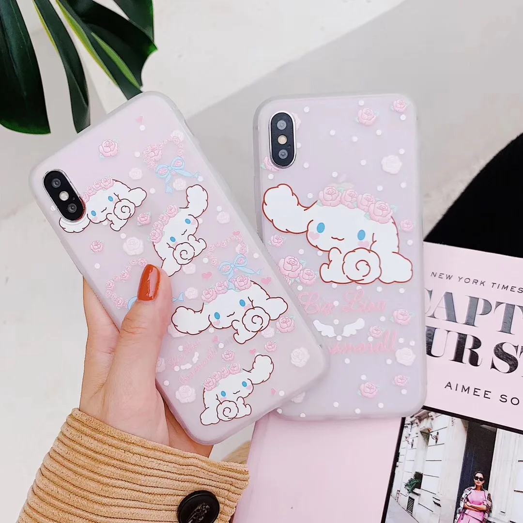 My Melody милый мультяшный чехол Cinnamoroll для iphone 7 8 6 S 6s Plus X XS MAX XR японская кукла Fundas |