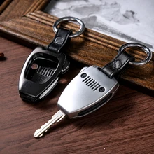 SHINEKA брелок кольцо Оболочка Чехол Рамка для Jeep Wrangler JK 2008- для Jeep Compass 2008- Патриот 2011