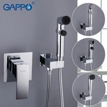 GAPPO Bidets hygienic shower washer tap mixer toilet shower sprayer wall mounted muslim bidet shower set цена GAPPO Bidets hygienic shower washer tap mixer toilet shower sprayer wall mounted muslim bidet shower set цены онлайн