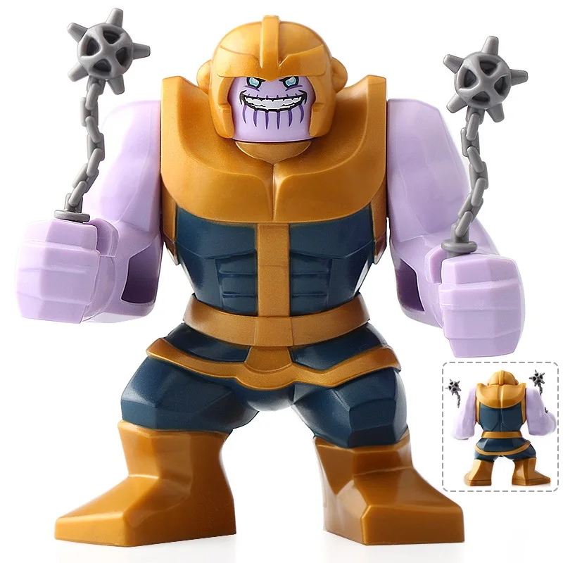 

Super Heroes Avengers Infinity War Infinity Gauntlet Iron Man Thanos Thor Building Blocks sets figures Baby Toys