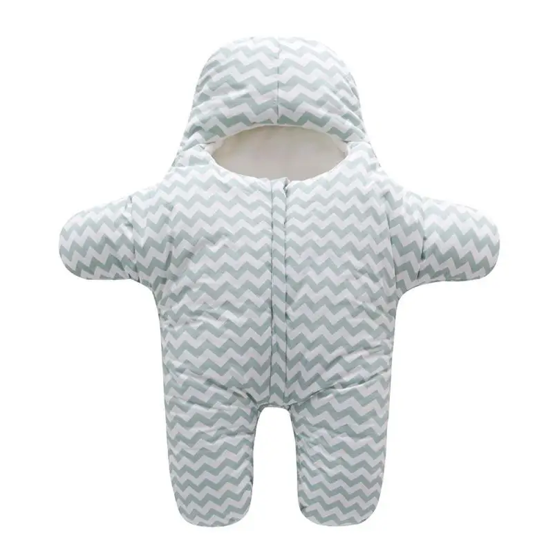 2018 горячая Распродажа детские спальный мешок для спальный мешок starfish зимние теплые новорожденных Коляски кровать Пеленальное Одеяло wrap