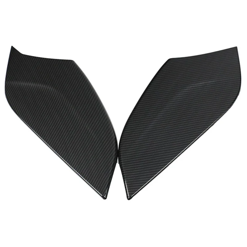 

Car Center Console Both Side Panel Decoration Cover Trim Carbon Fiber Color 2pcs For A3 2014-18 Lhd Abs Decals