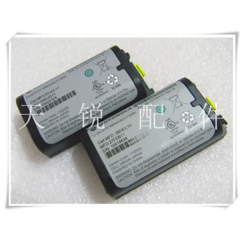 

Used Original 3.7V 4800mA battery for Motorola Symbol MC3190 MC3190Z MC3190R MC3190G P/N:82-127909-02