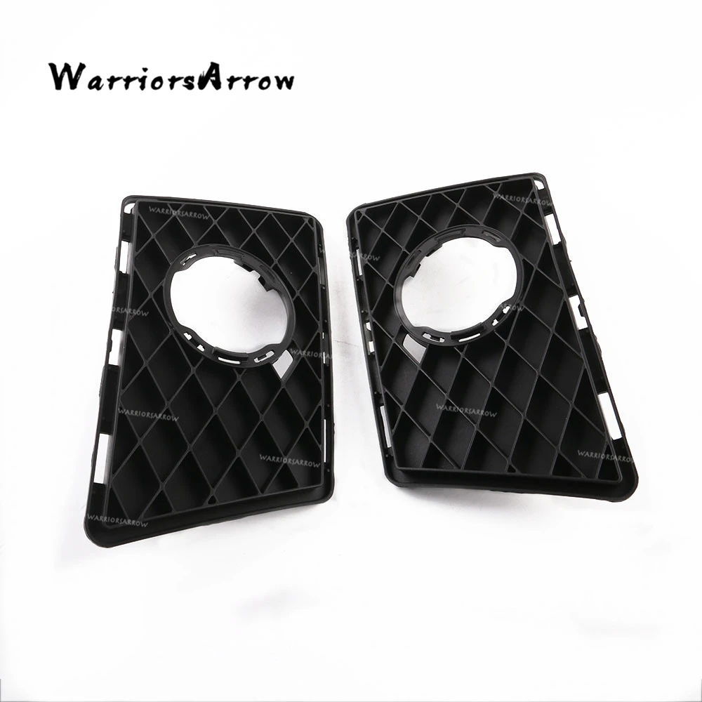 

WarriorsArrow Pair R+L Front Bumper Fog Lamp Grill Grille Cover For Mercedes X204 GLK 350 2010-2012 2048853823 2048853723