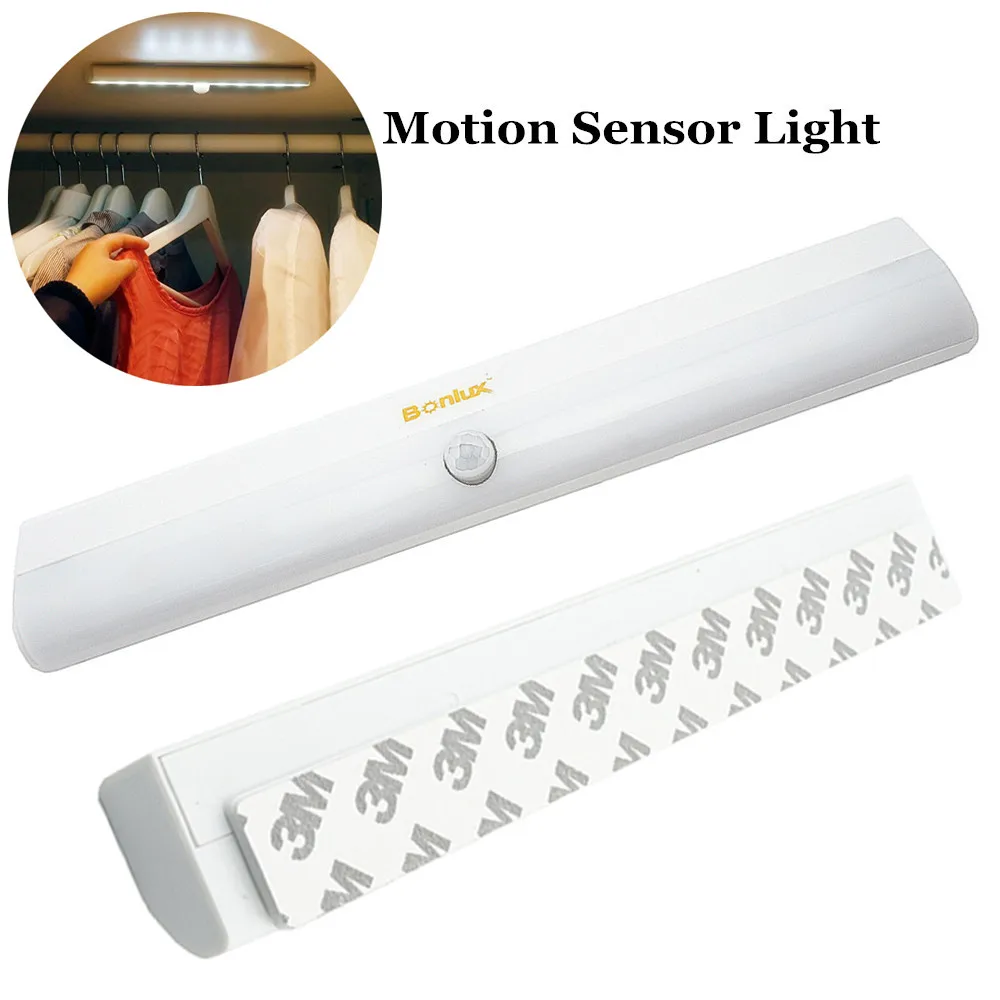 

LED Motion Sensor Night Light Portable Sensing Light 1W Motion Sensor Lamp for Cabinet, Closet, Attics, Hallway Lighting