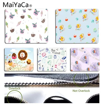 

MaiYaCa Non Slip PC Coffee Ice Cream Dessert Office Mice Gamer Soft Mouse Pad Size for 18x22cm 25x29cm Rubber Rectangle Mousemat