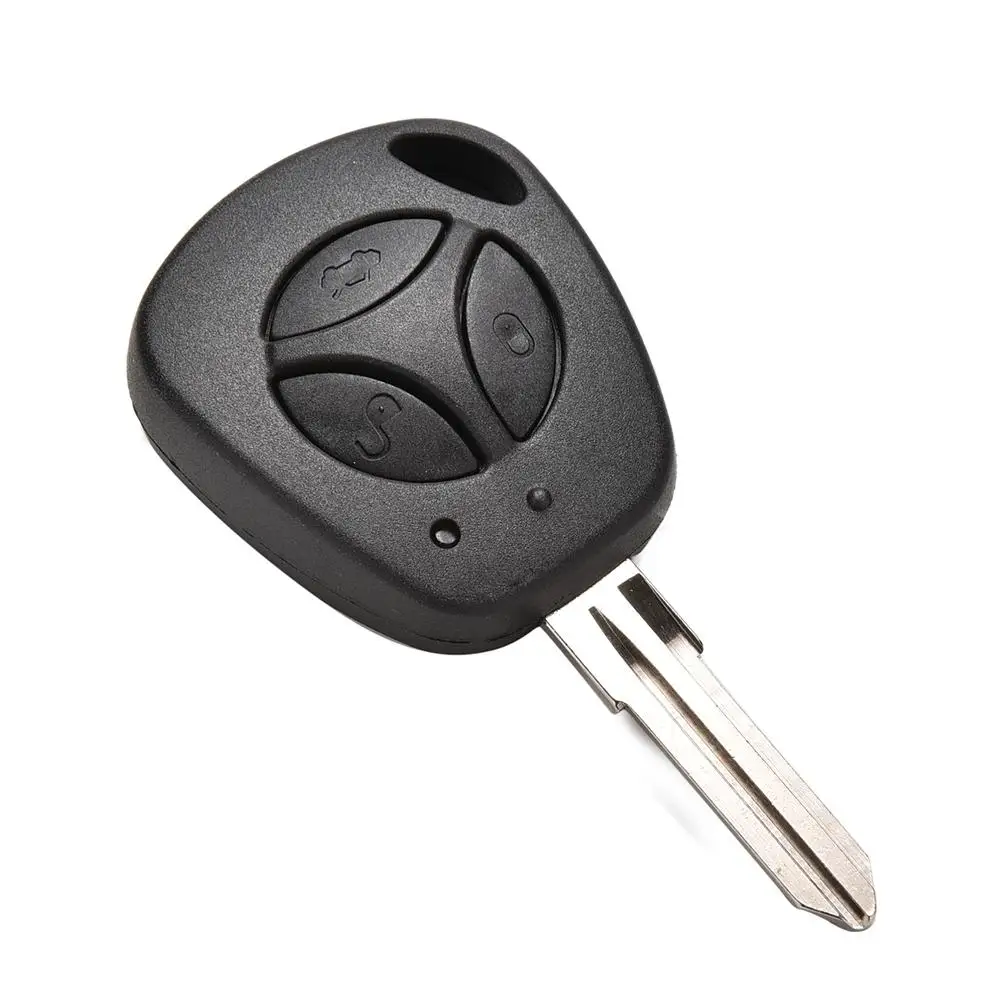 

Flip Folding 3 Button Modified Uncut Blade Remote Car Key Case key shell for LADA 3 Buttons