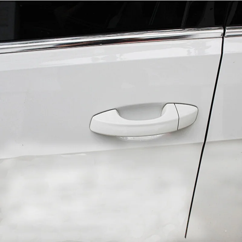 4 шт./комплект защитные наклейки на дверные ручки автомобиля Volkswagen Vw Golf 7 2014 2015|door