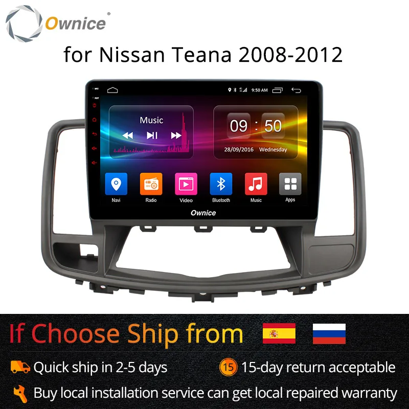 Ownice K1 K2 10 1 &quotOcta Core 32G Встроенная память автомобильное радио для Nissan Teana 2008 2012 Android