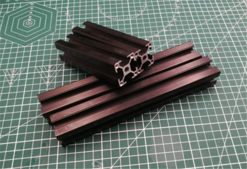 1 комплект Prusa i3 MK3 анодированный Алюминий для экструзии Y рамка M5 резьбовые