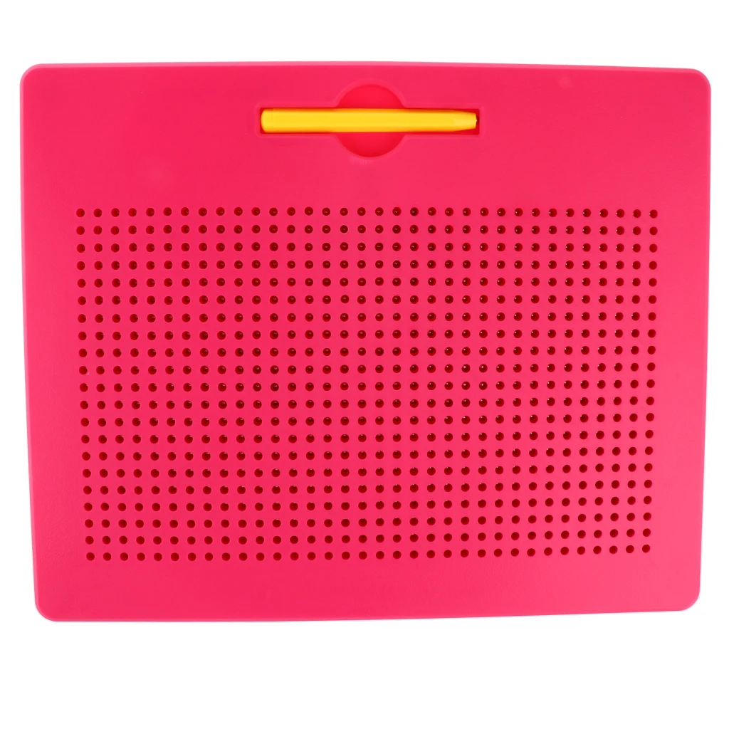 Erasable Magnetic Beads Drawing Boards Doodle Sketch Board for Writing Educational Learning Aids Number Shapes Cogniton Kids Toy