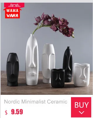 Скандинавские керамические железные художественные вазы минимализм цветочные вазы суккуленты/гидропоники цветочный горшок для офиса/кофе/домашний декор