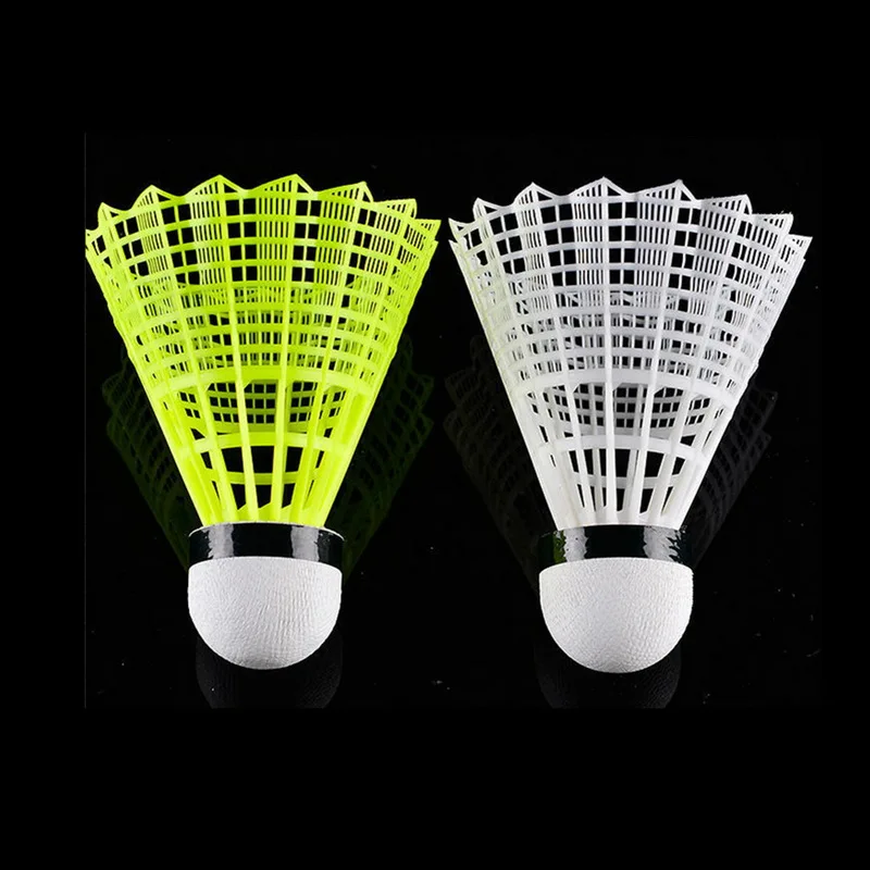 6 unids/set gimnasio entrenamiento Nylon bádminton pelota alta calidad bádminton Shuttlecock con una caja accesorios deportivos