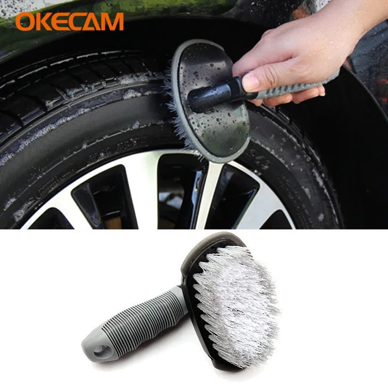 OKECAM Car Tyre Cleaning Brush for Infiniti FX35 Q50 G35 QX70 Q30 G37