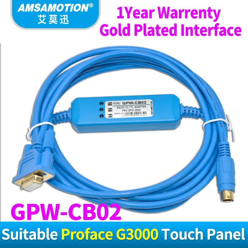 Кабель для сенсорного экрана подходит Proface GP3000 программирования адаптер GPWCB02