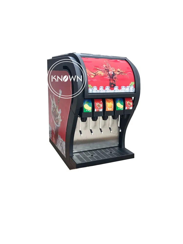 5 vana ticari kola otomat kola makinesi otomatik kola icecek dagitici kola yapma makinesi ice cream makers aliexpress
