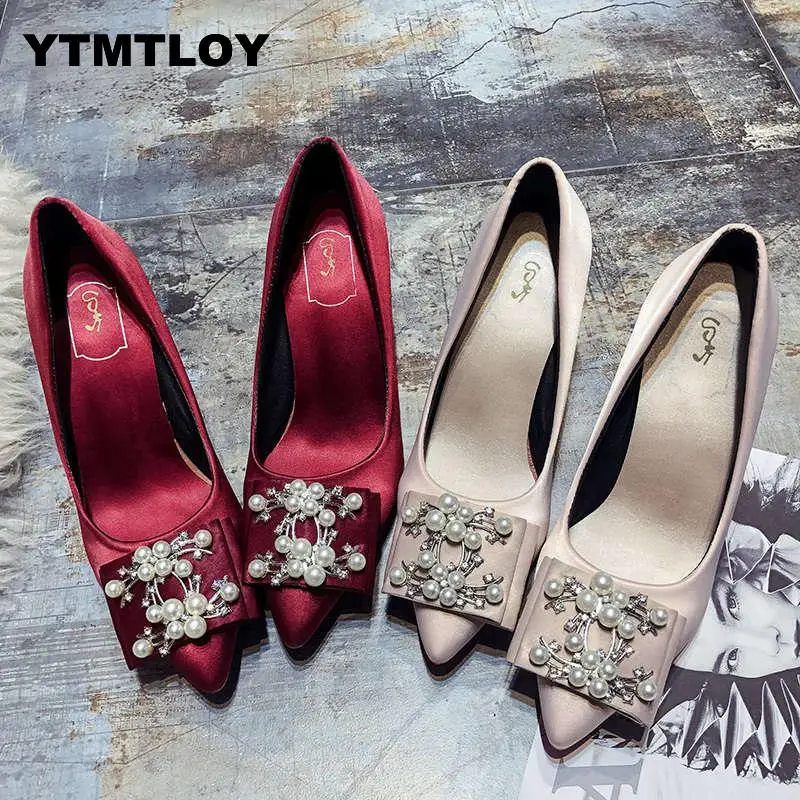 

Heels Shoes Women Pumps Solid Elegant High Heels Fashion Wedding Shoes Famale Women Heel Shoes High Sexy High Heels Bridal