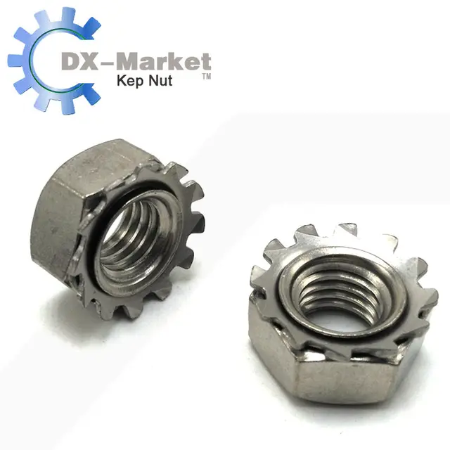 10 32 , 50pcs , UNC K type Clinch Nuts , 304 Stainless Steel Self