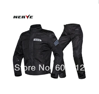

NERVE automobile race clothes set suit motorcycle ride jacket pants motorcycle Jackets trousers moto protective gear Oxford