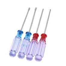 Crystal screwdriver transparent screwdriver 3.0X75MM with magnetic screwdriver precision screwdriver set screwdriver energomash du 2145p