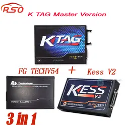 Полный набор ЭКЮ программист FGTECH V54 FGTECH Galletto 4 Мастер + Kess V2 V2.25 + KTAG V6.070 K тег K-TAG V2.13 без маркеров Limited