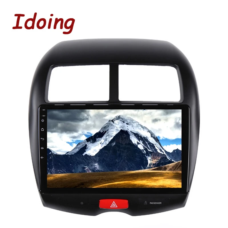 Excellent Idoing 10.2"4G+64G Octa Core Car Android 8.1 Radio Multimedia Player Fit Mitsubishi ASX 2010-2018 2.5D IPS GPS Navigation DSP 3