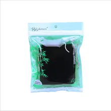 Квадратный Бамбуковый древесный уголь спонж для умывания Отшелушивающий продукт для мытья лица Губка для ванны слоеные инструменты для макияжа