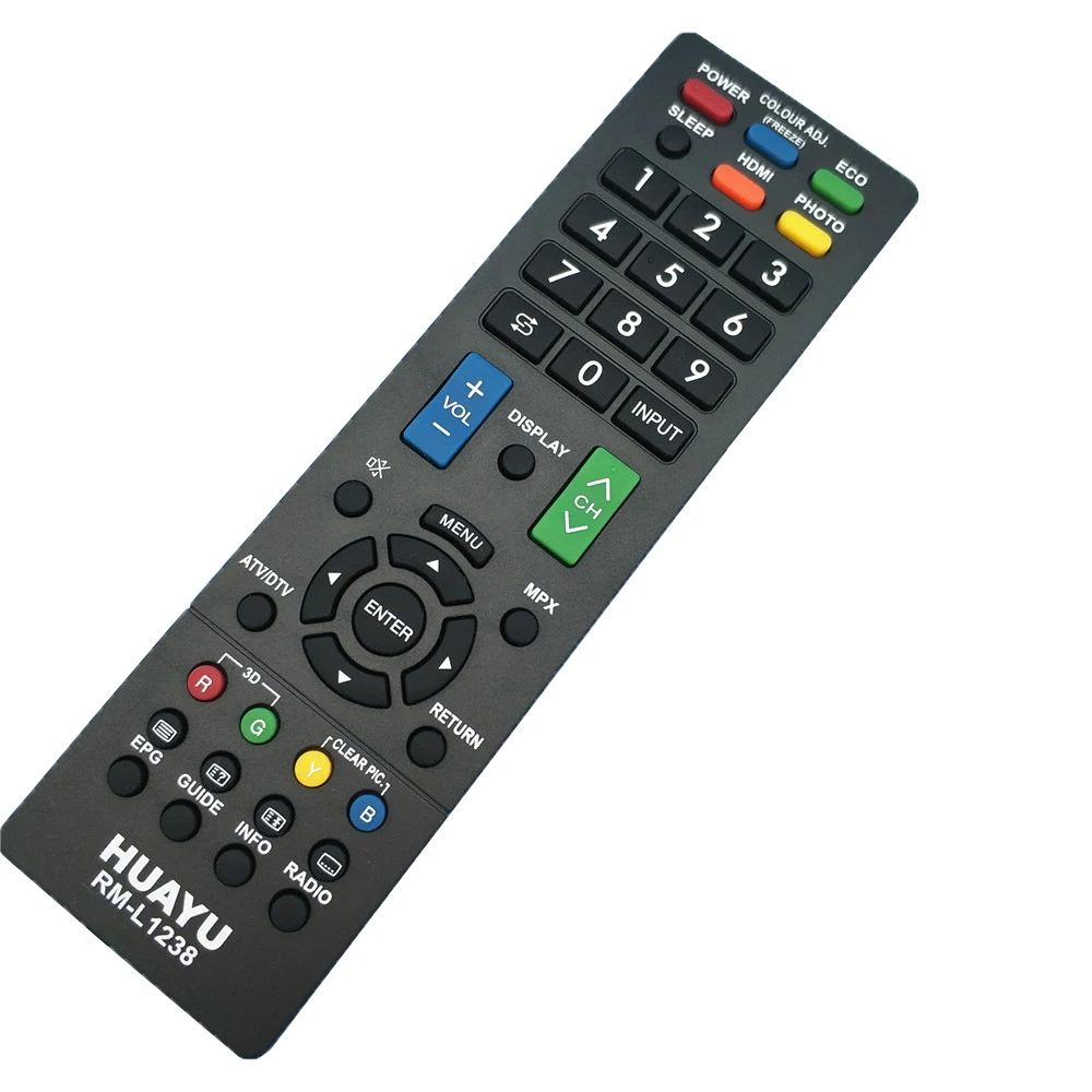 

remote control for sharp TV hd plasma RM-L1238 huayu