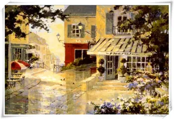 

Paris street scene Oil painting on canvas hight Quality Hand-painted Painting 3