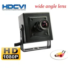 HDCVI 1080P 2MP 2.8mm wide angle lens Mini-box Color CCTV BNC Camera