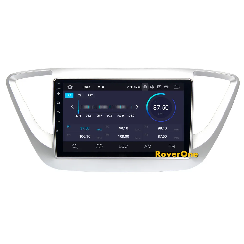 Perfect For Hyundai Verna Solaris 2017 Android 9.0 2G+16G Quad Core Autoradio Car Radio Stereo GPS Navigation Multimedia Player NO DVD 7