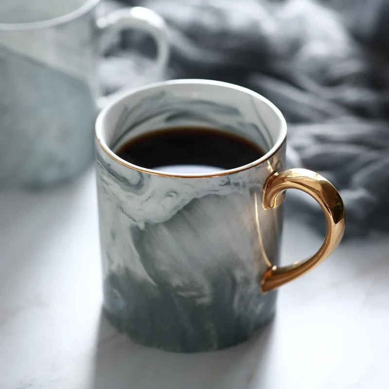 Lekoch европейские мраморные зерна Пномпень кружки пара любовника подарок утренняя кружка молочный Кофе Чай завтрак фарфоровая чашка для подарков|Кружки|   | АлиЭкспресс - Вещи для вашего дома