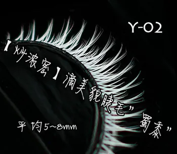 

BJD doll make up Y-02 white eyelash similar 4D simulation natural eyelash for 1/3 1/4 1/6 BJD DD SD Uncle doll DIY accessories