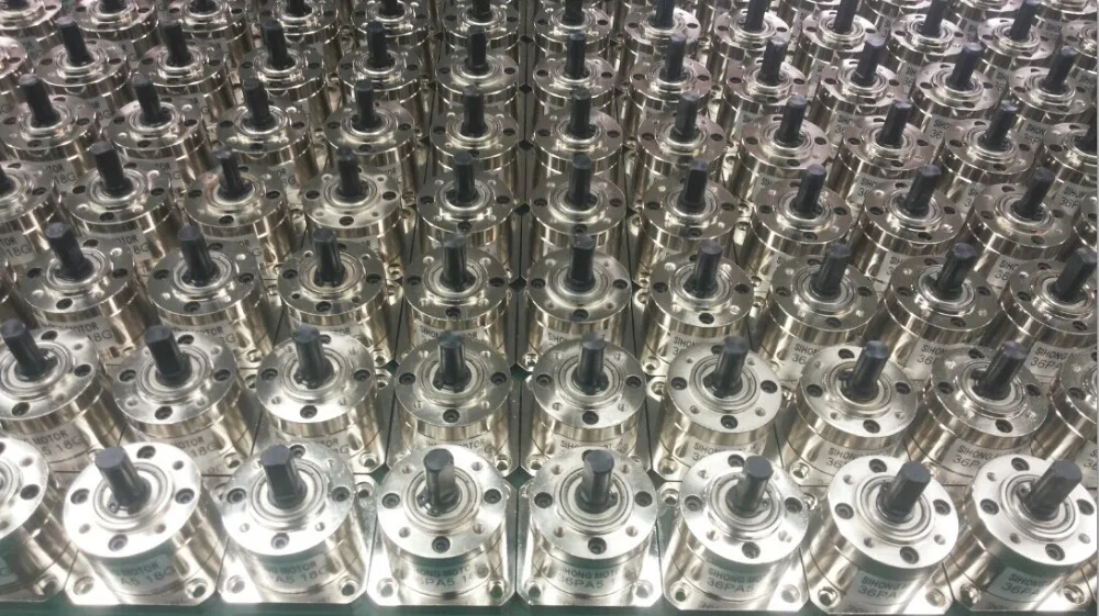 189:1 264:1 369:1 516:1 PLG36 Planetary Gearbox 36mm Diameter Input Diameter 4mm