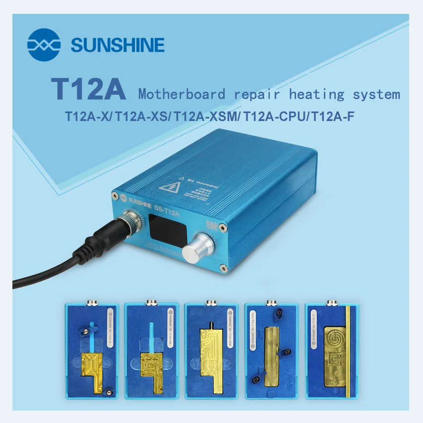 

SS-T12A Motherboard Separator Heating Station for iPhone X CPU IC Chip Demolition Glue Cleaner Motherboard Repair Heating System