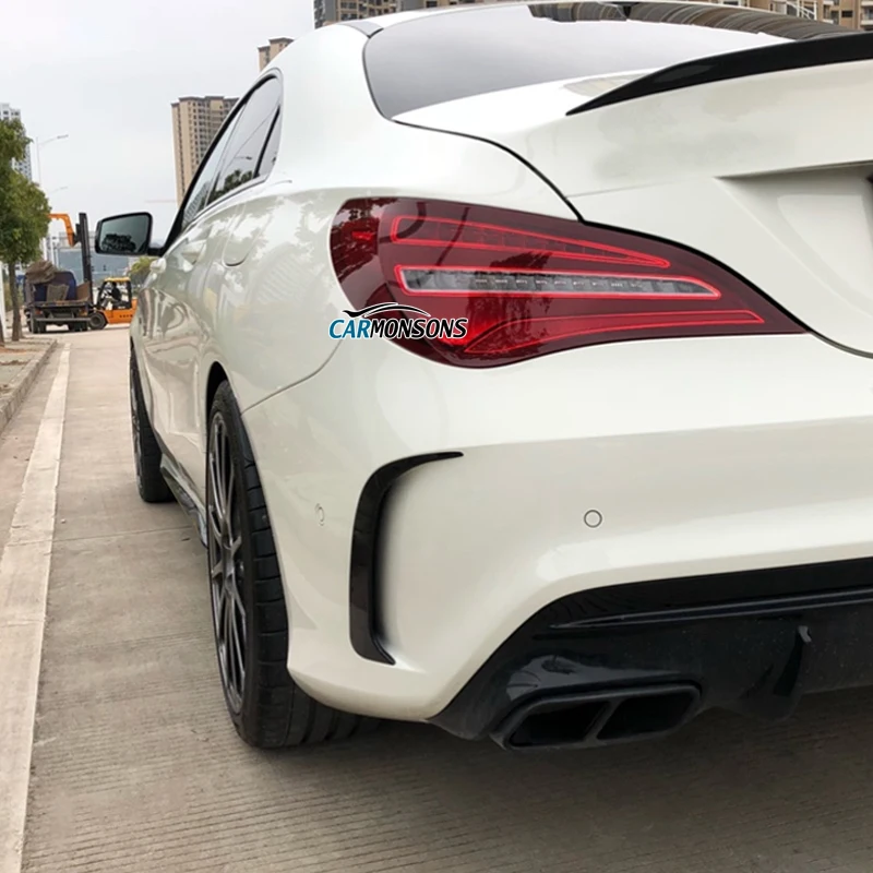 Carmonsons for Mercedes Benz CLA Class W117 C117 Sport Seden Fender Bumper Air Vent Stickers Trim Cover Accessories Car Styling |