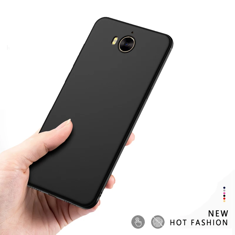 Силиконовый чехол для Huawei Y5 2017 / Y6 mya l11 l22 l41 мягкий матовый тонкий из ТПУ Nova Young |