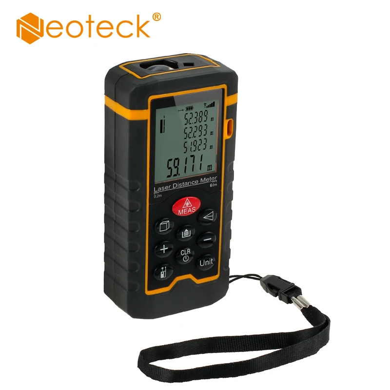 

60m Digital Laser Distance Meter Measurer Finder Tape Measure Laser Rangefinder Laser Distance Meter Build Measure Device Ruler