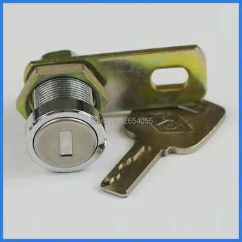 

10 pcs 17mm waterproof dustproof tubular file chest cam lock with different keys