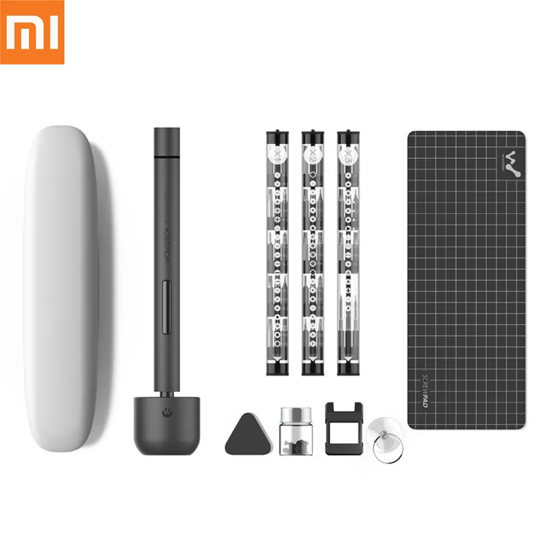 

Xiaomi Mijia Wowstick 1F+ 64 In 1 Electric Screw Mi driver Cordless Lithium-ion Charge LED Power Screw driver kit