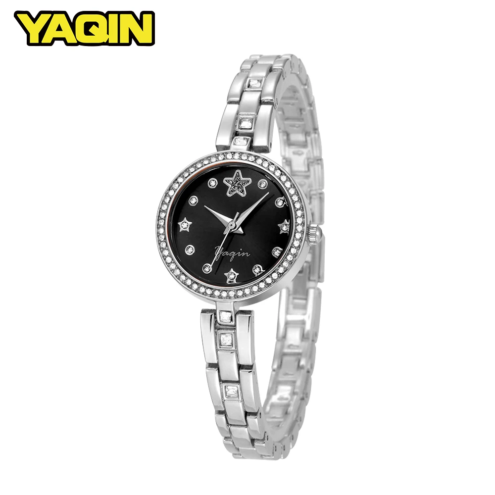 

YAQIN Sliver Rose Gold Watch Fashion Women's Watches Top Brand Luxury Bracelet Diamond Ladies Watch Relogio Feminino