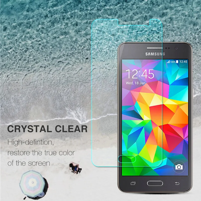 Nicotd Tempered Glass For Samsung Galaxy Grand Prime G5308 Screen Protector Film on G530 G531 G5308 G530H G531F G531H SM-G531 (2)
