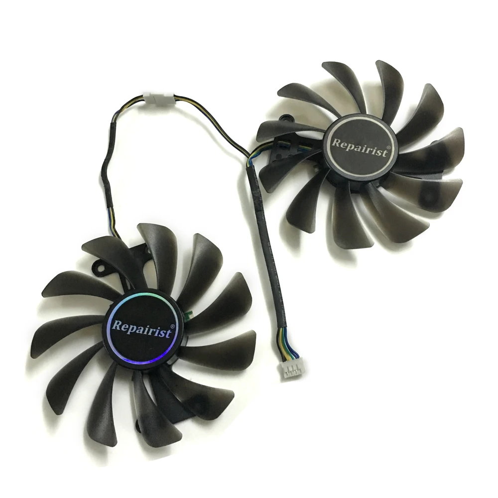 2 шт./компл. видео карты вентилятор GTX1070/1080 GPU кулер для KFA2 GTX1070 Ti EX GTX 1080/1070 EXOC