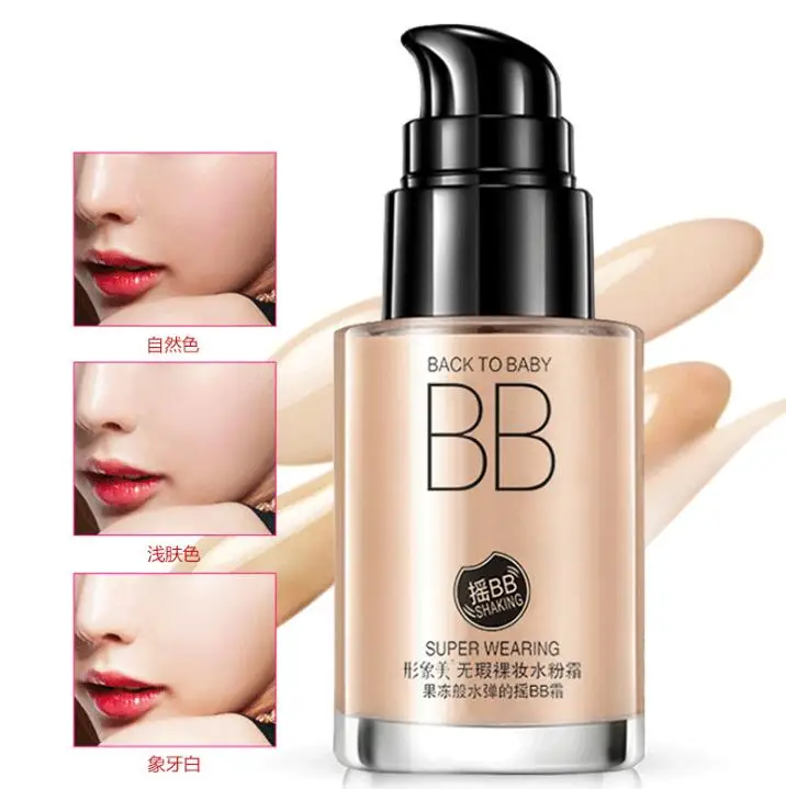 3 Color Fresh And Moist Revitalizing BB font b Cream b font Makeup Face Care Whitening
